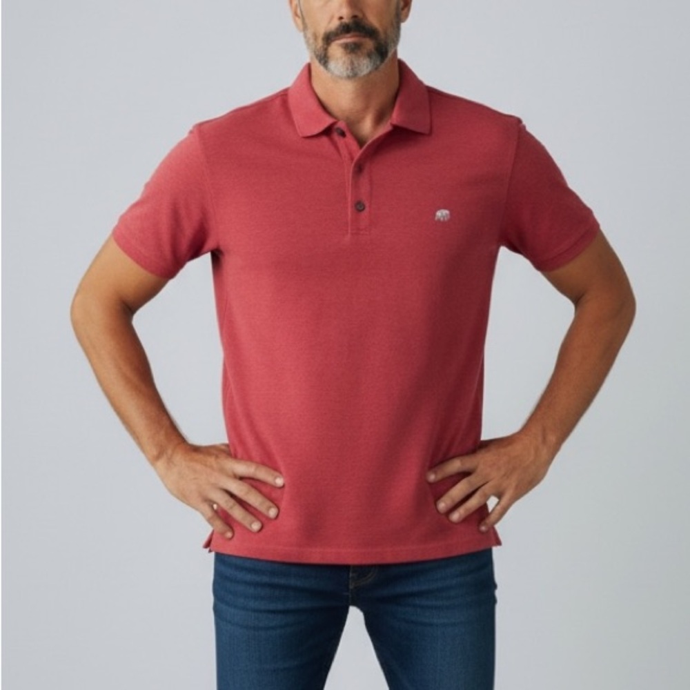 Men's Red Polo Shirt